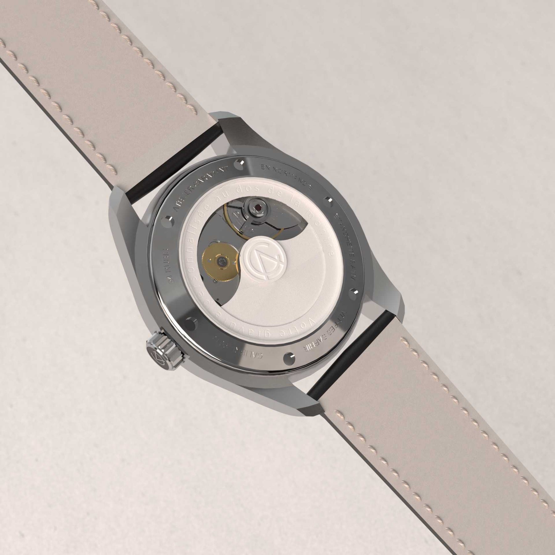 Montre-française Façonnage Solar6 Atelier Caradant