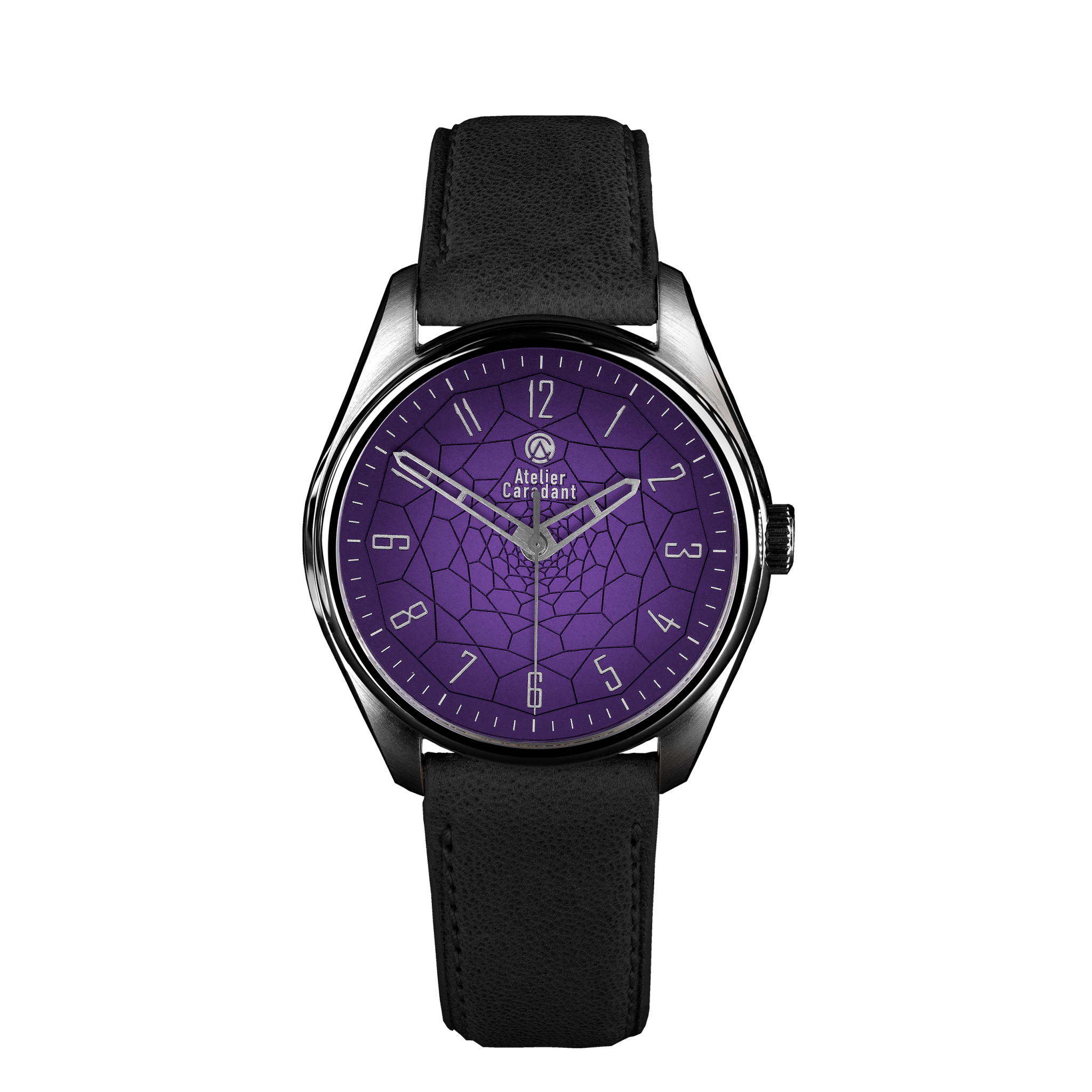 Signature Toile Filante Violet Dioxazine - Atelier Caradant